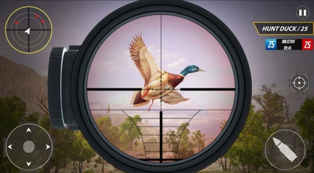 game shooting duck